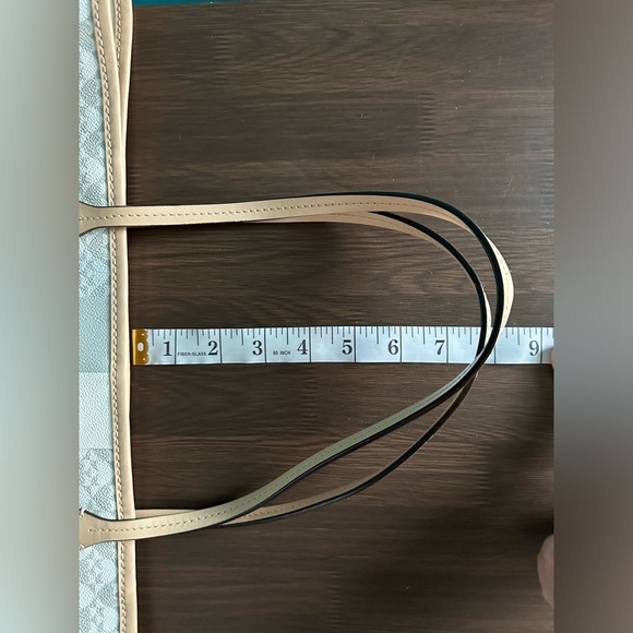 Kate Spade NY Margarita Tote Bag Gray & White Logo - Picture 15 of 16